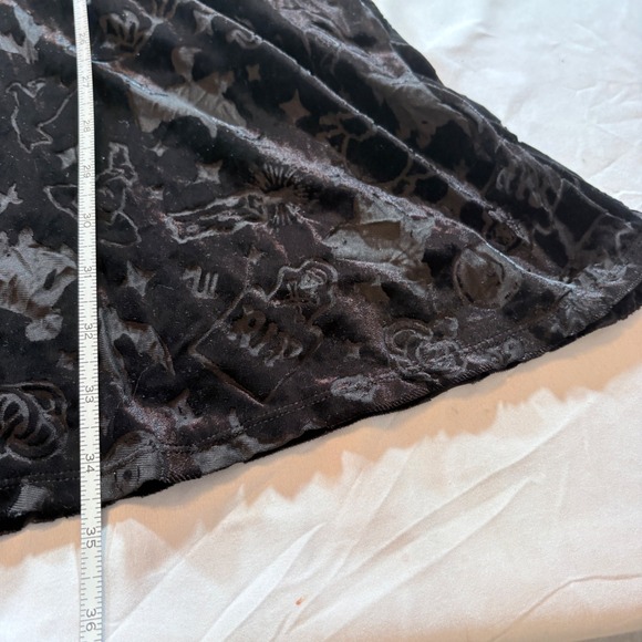 Disney Her Universe Hocus Pocus Burnout Velvet Lace Up Bell Sleeve Dress 3X - Picture 9 of 11